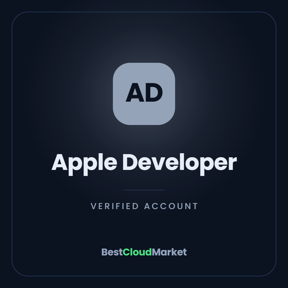Apple Developer account