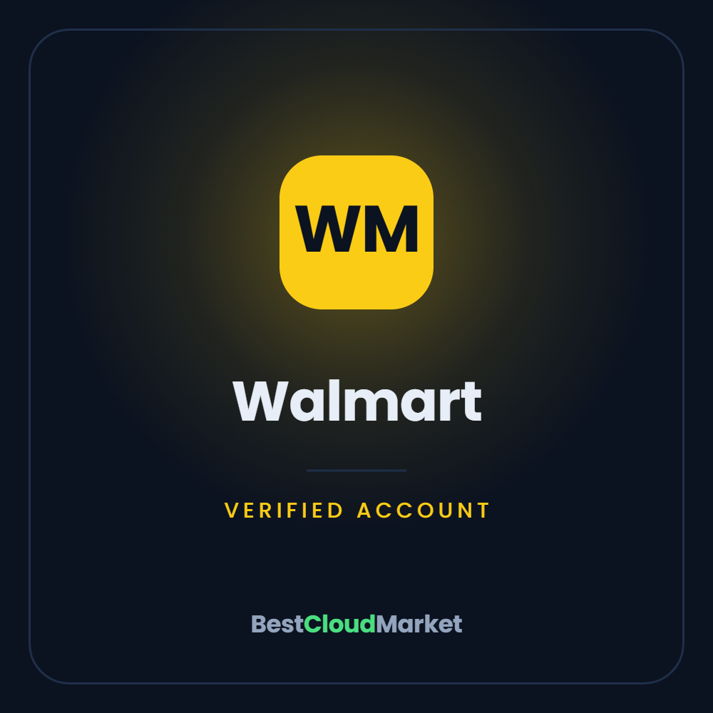 Buy Walmart Account
